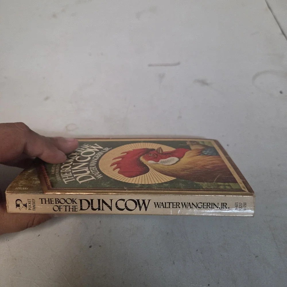 The Book of the Dun Cow Walter Wangerin Jr 1979 1st Pocket Books Print Fantasy